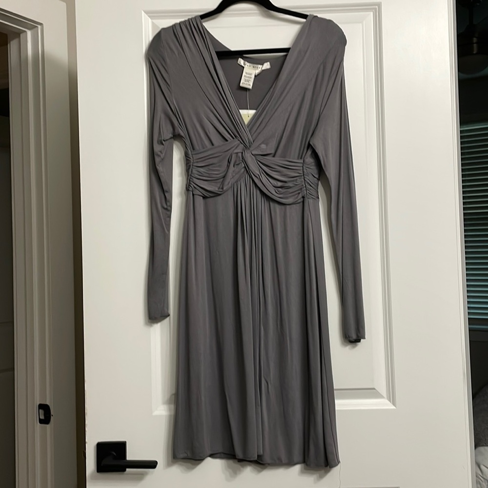 NWT Max Studio Gray Dress